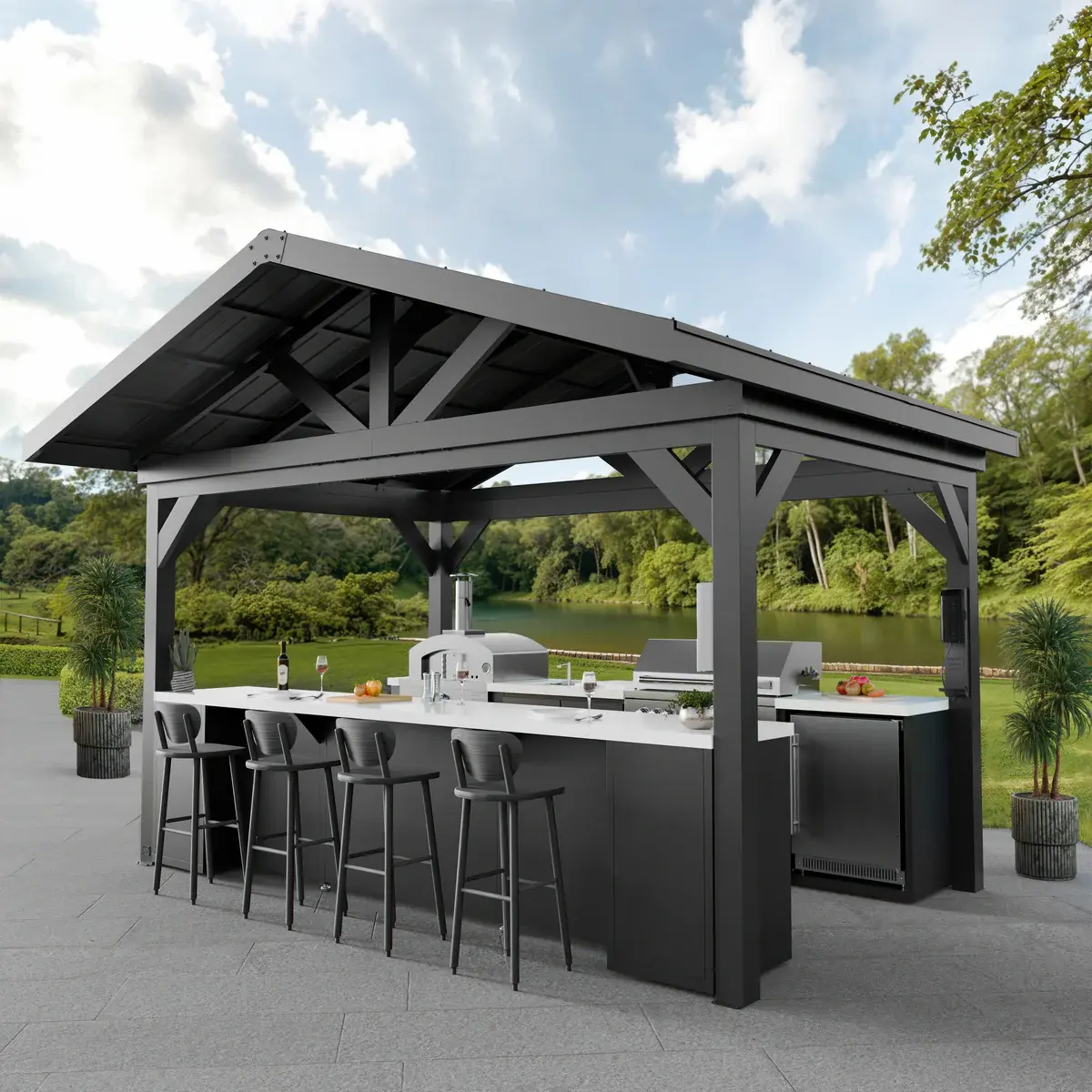 LANCASTER GALLEY OUTDOOR KITCHEN