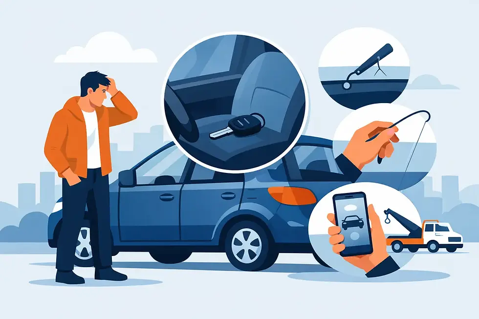 How to Unlock Car Doors When You’re Locked Out