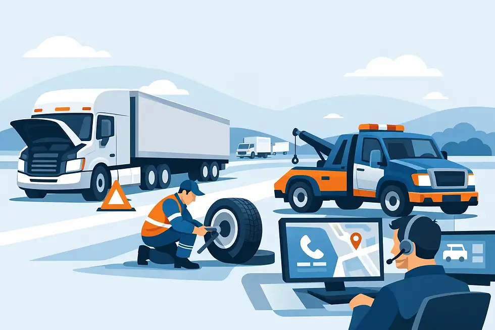 Commercial Fleet Roadside Support That Works