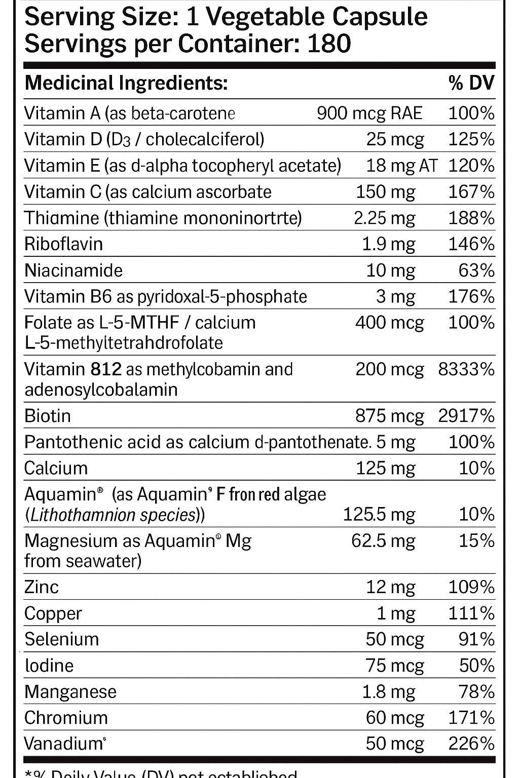 MULTI IRON FREE VEGETABLE CAPSULES — view 5
