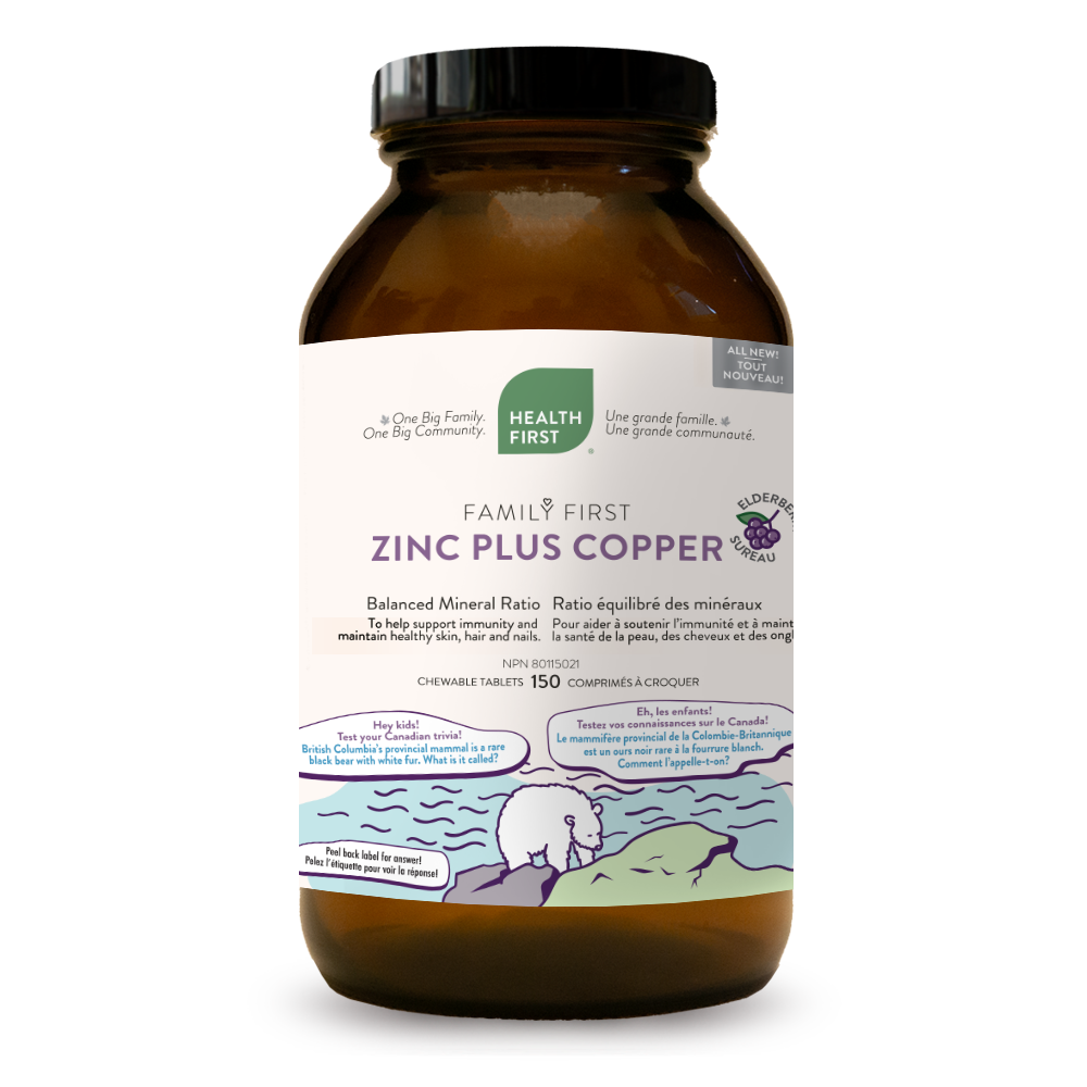 FAMILY FIRST ZINC PLUS COPPER 150 CHEWABLE TABLETS