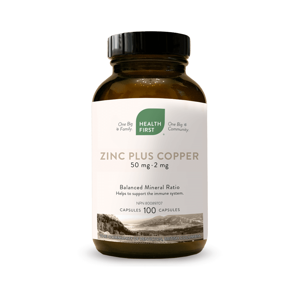 ZINC PLUS COPPER 100 CAPSULES