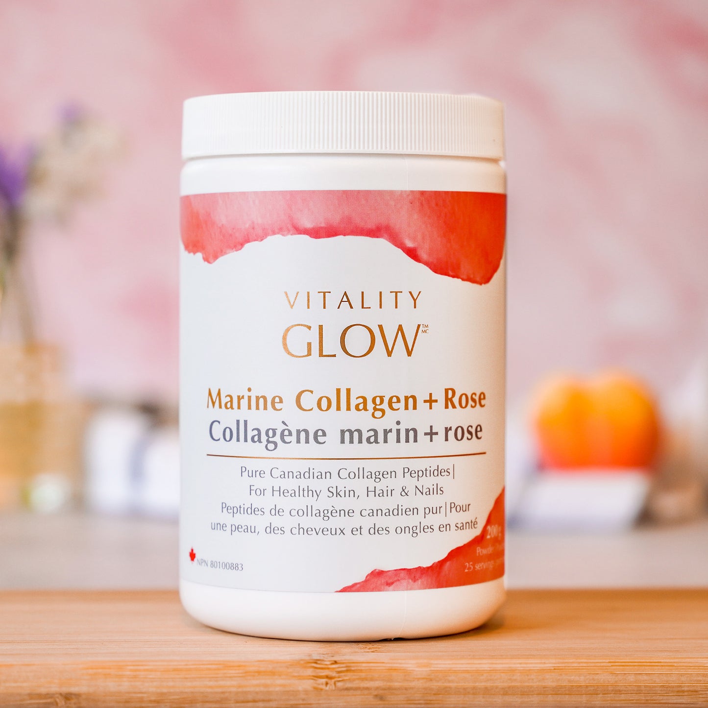 Vitality Glow Marine Collagen + Rose 200gm — view 3