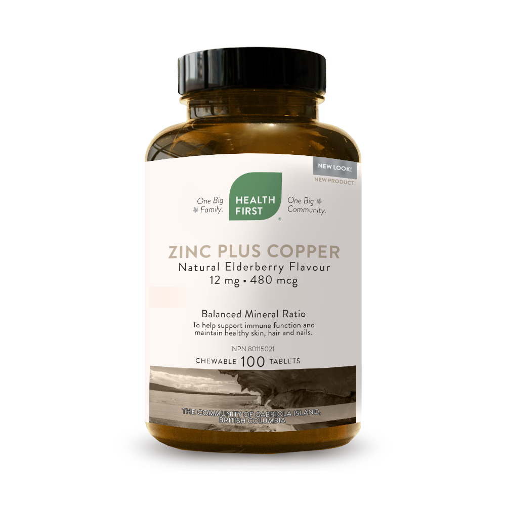 ZINC PLUS COPPER 100 CHEWABLE TABLETS