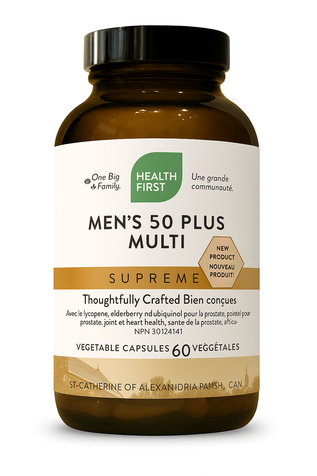 MEN'S 50 PLUS MULTI 60 VEGETABLE CAPSULES