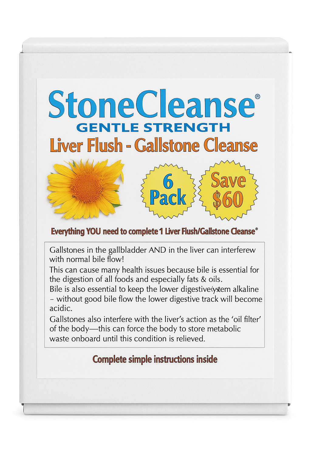 LIVERFLUSH/GALLSTONE CLEANSE GENTLE STRENGTH — view 2