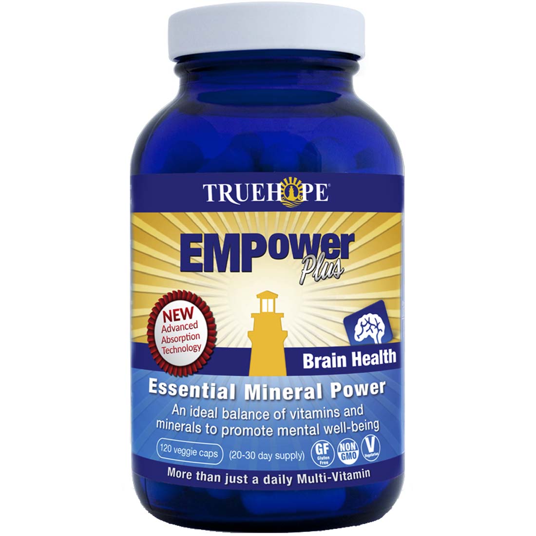 TRUEHOPE EMPOWER PLUS 120 VEGETARIAN CAPSULES
