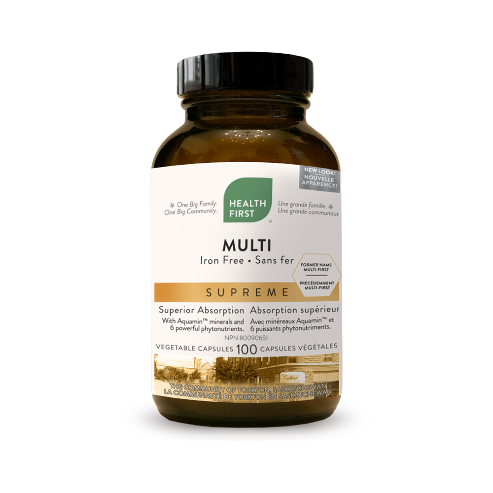 MULTI IRON FREE SUPREME VEGETABLE CAPSULES