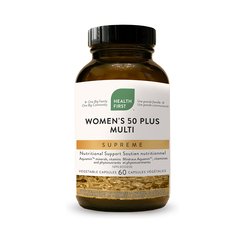 WOMEN'S 50 PLUS MULTI SUPREME 60 VEGETABLE CAPSULES