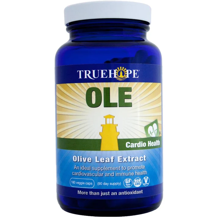 TRUEHOPE OLE (OLIVE LEAF EXTRACT) 180 VEGETARIAN CAPSULES