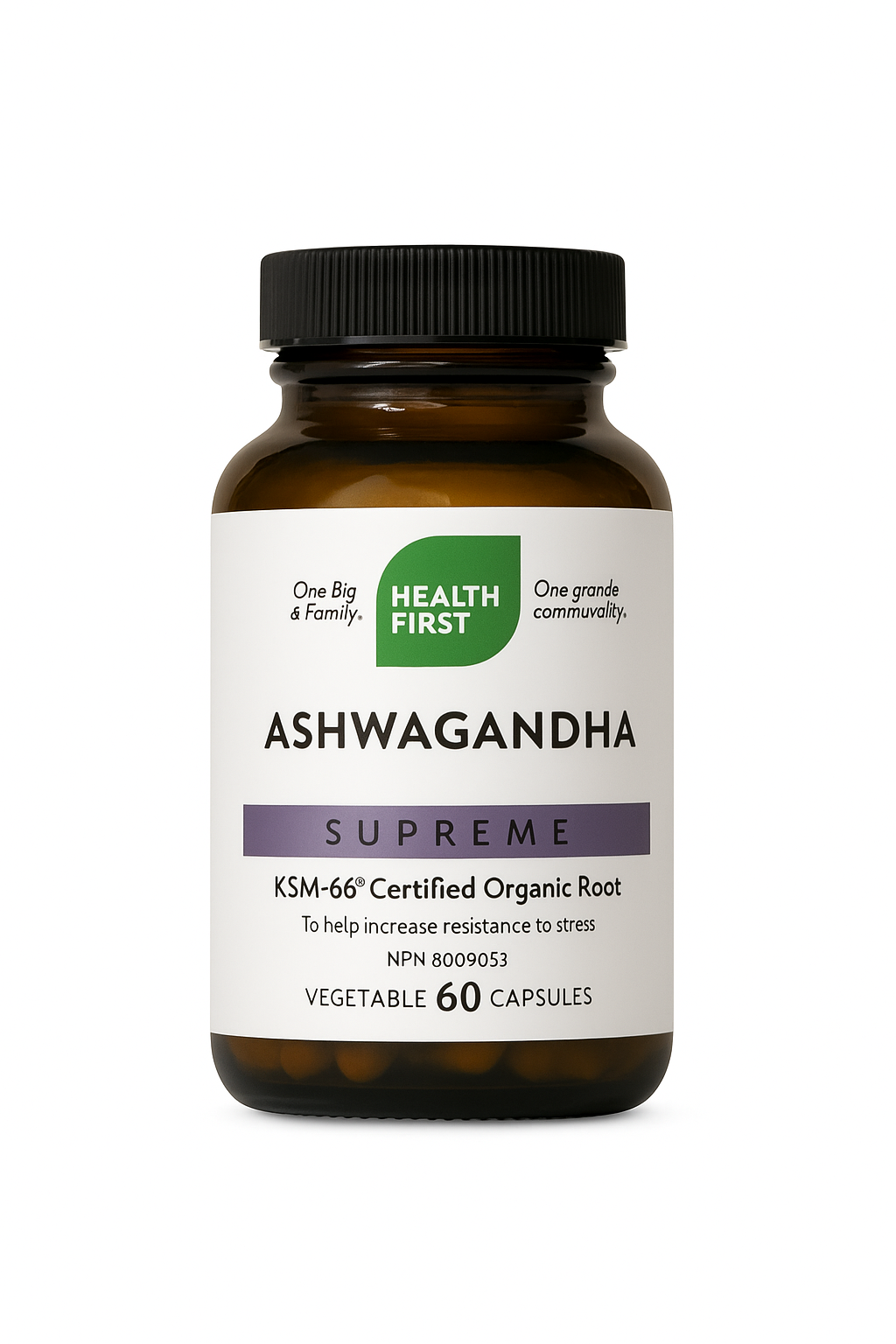 ASHWAGANDHA SUPREME VEGETABLE CAPSULE — view 2