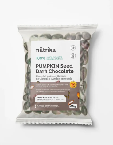 PUMPKIN SEEDS DARK CHOCOLATE 80GM