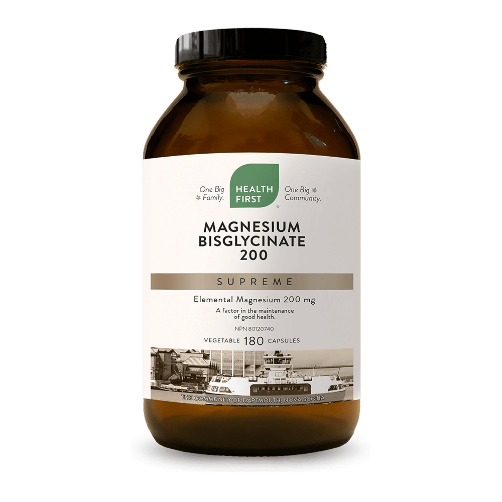 MAGNESIUM BISGLYCINATE 180 VEGETABLE CAPSULES