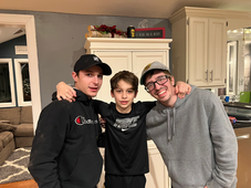 Team building with the Dodge Family and crew.