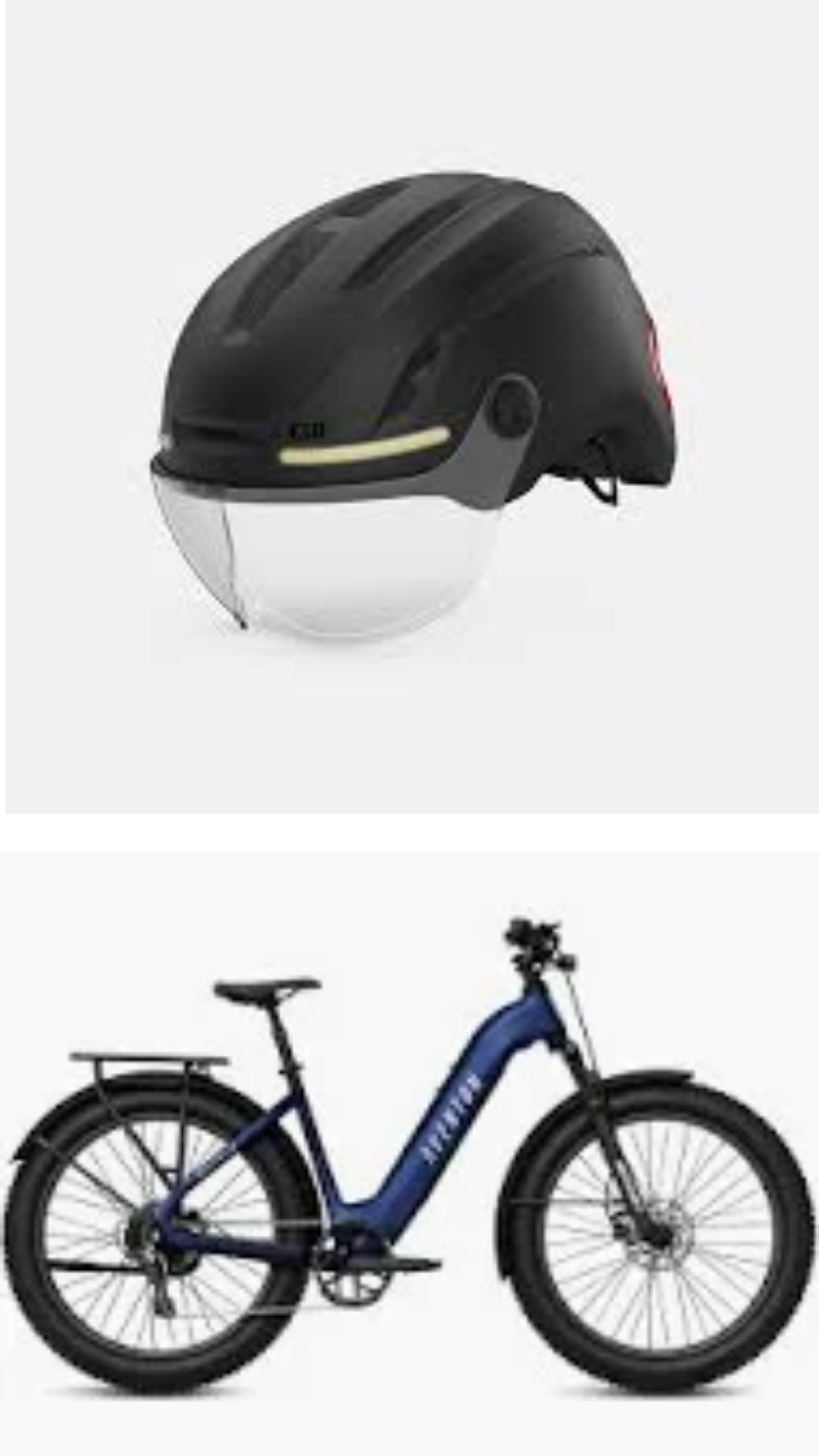 The Urban Commuter Bundle: Aventon Level 3 + Giro Ethos MIPS
