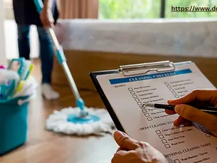 Cleaning checklist