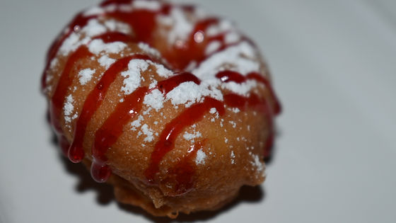 Funnel Cake Mini Donuts