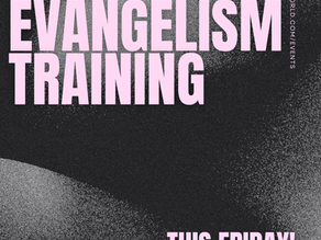 Another Training: THIS Friday!