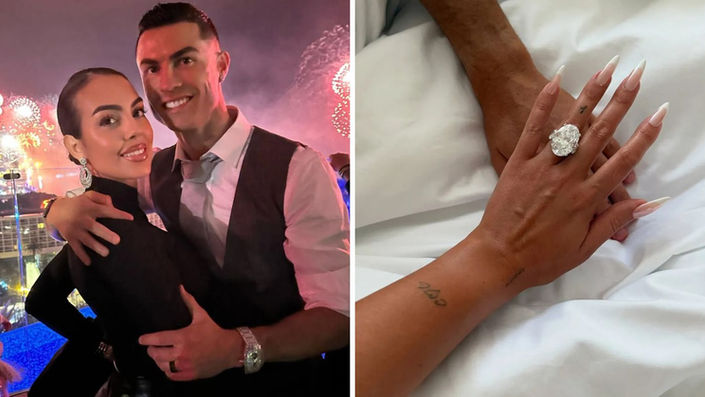 Ronaldo’s Engagement Ring