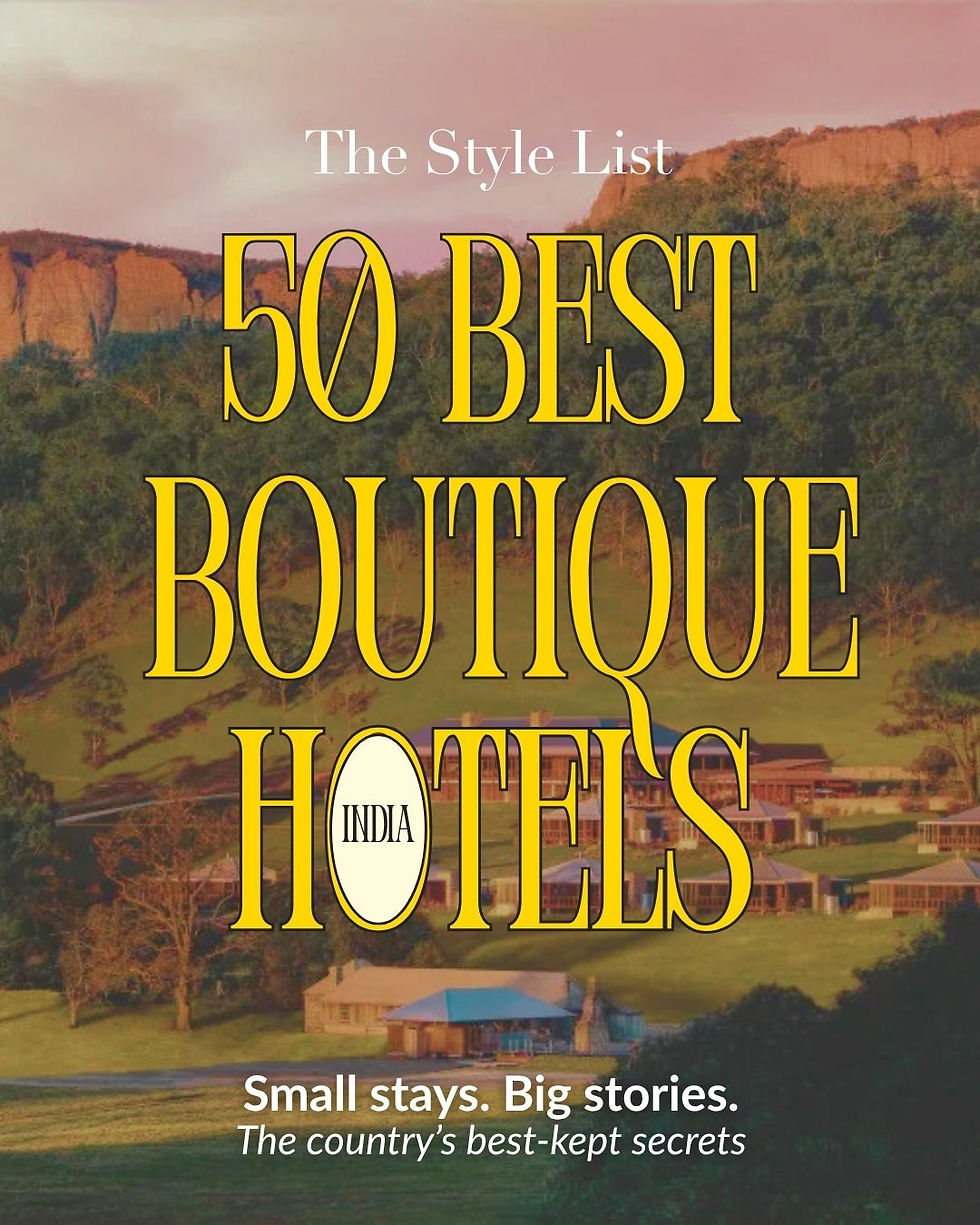 India's Top 50 Boutique Hotels