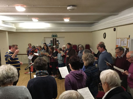 Rehearsals in progress!