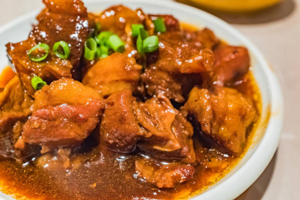 DICED GOAT WITH BONE