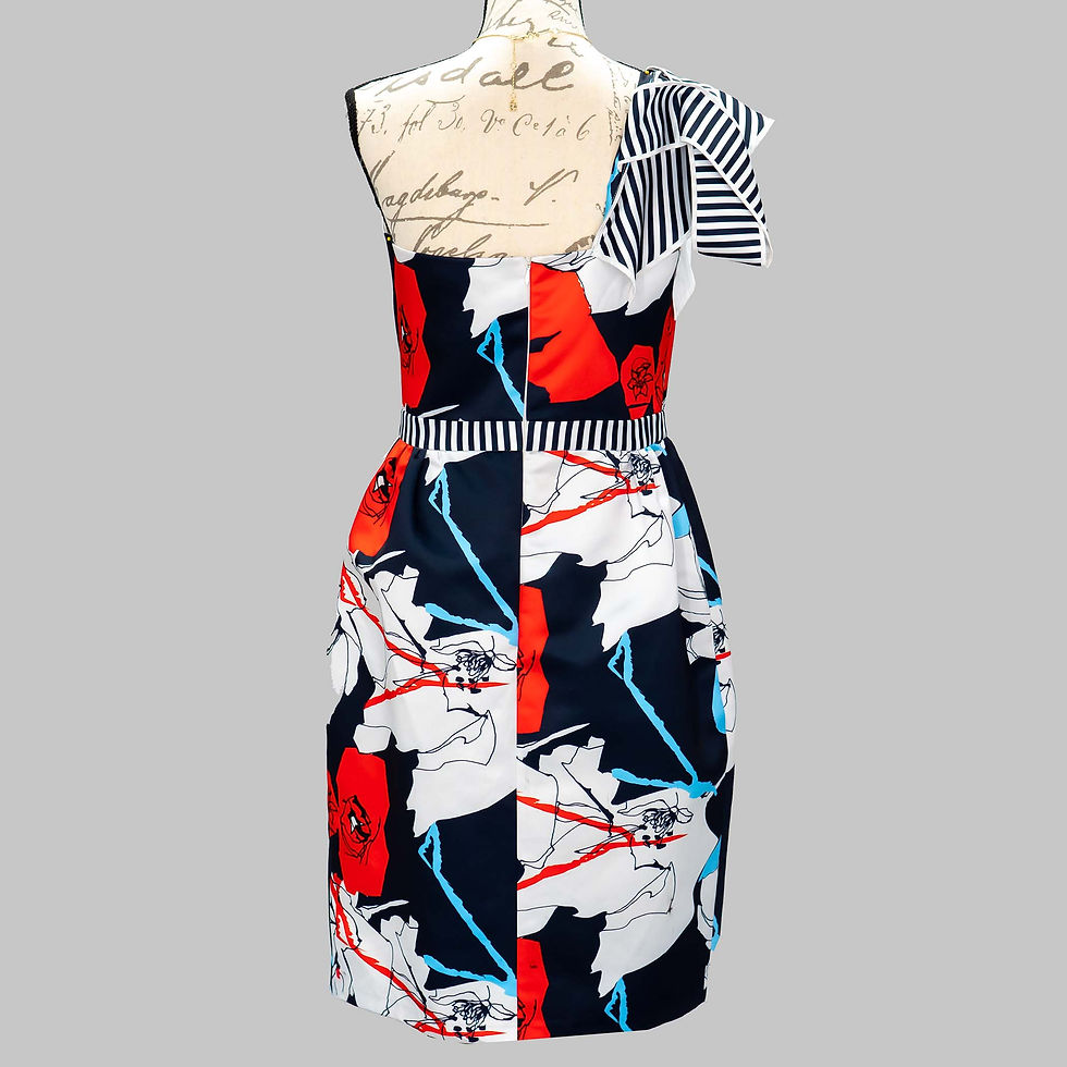 Thumbnail: 0569 OFF SHOULDER DRESS