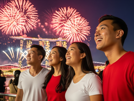 Happy 60th Birthday, Singapore! Dressed in Pride, United in Spirit.