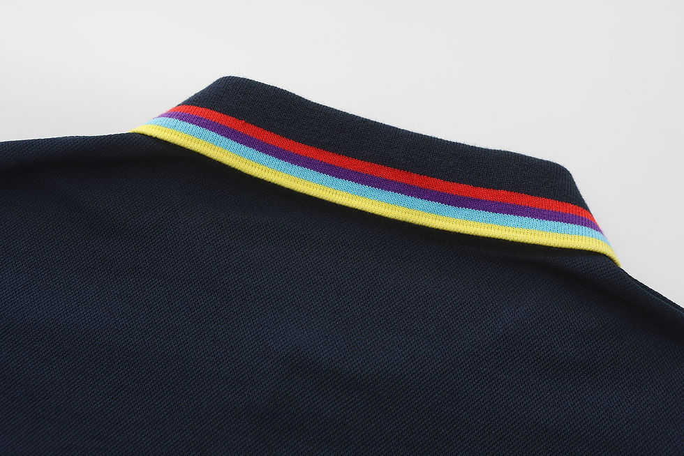 Thumbnail: Vibrant Multicolored Polo Tshirt