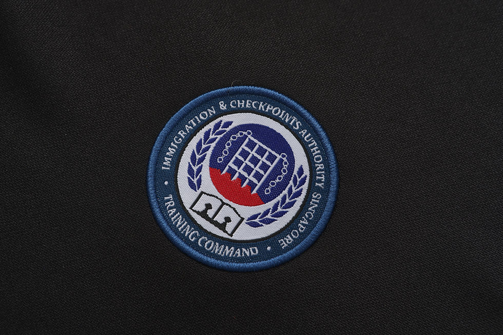 Thumbnail: Custom Polo Tshirt (ICA Training Command, Singapore)