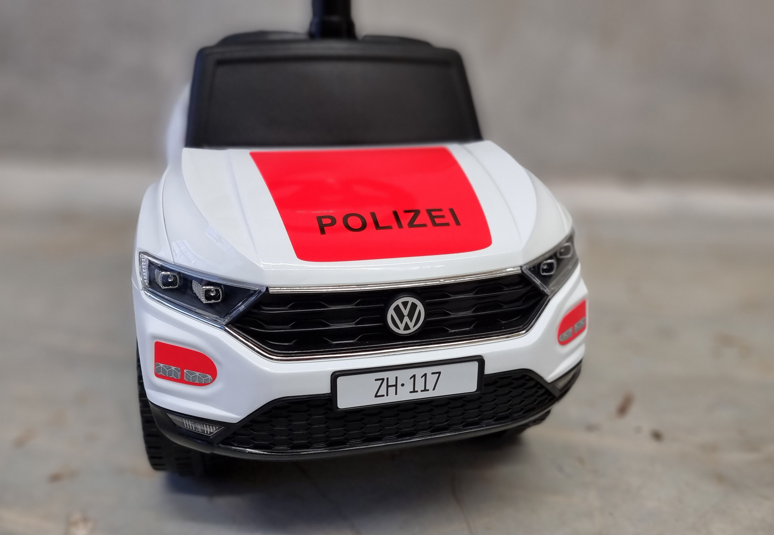 Polizei Baby Car VW Swiss Edition