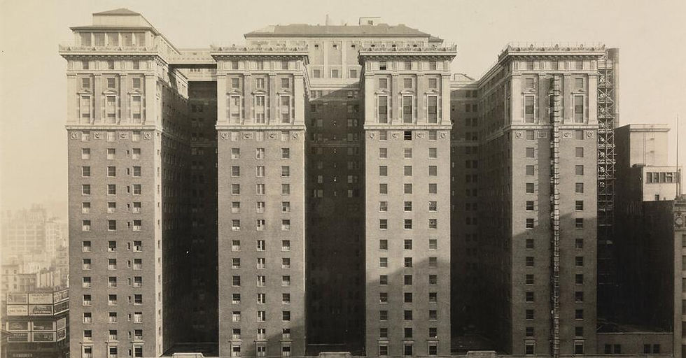 1919 Whole View of Hotel