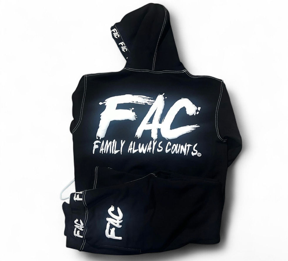 Thumbnail: Black FAC Sweat Set