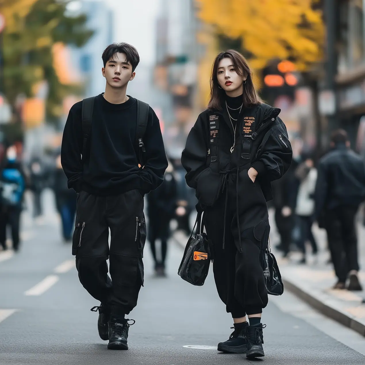 BOLD BLACK COUPLE FIT