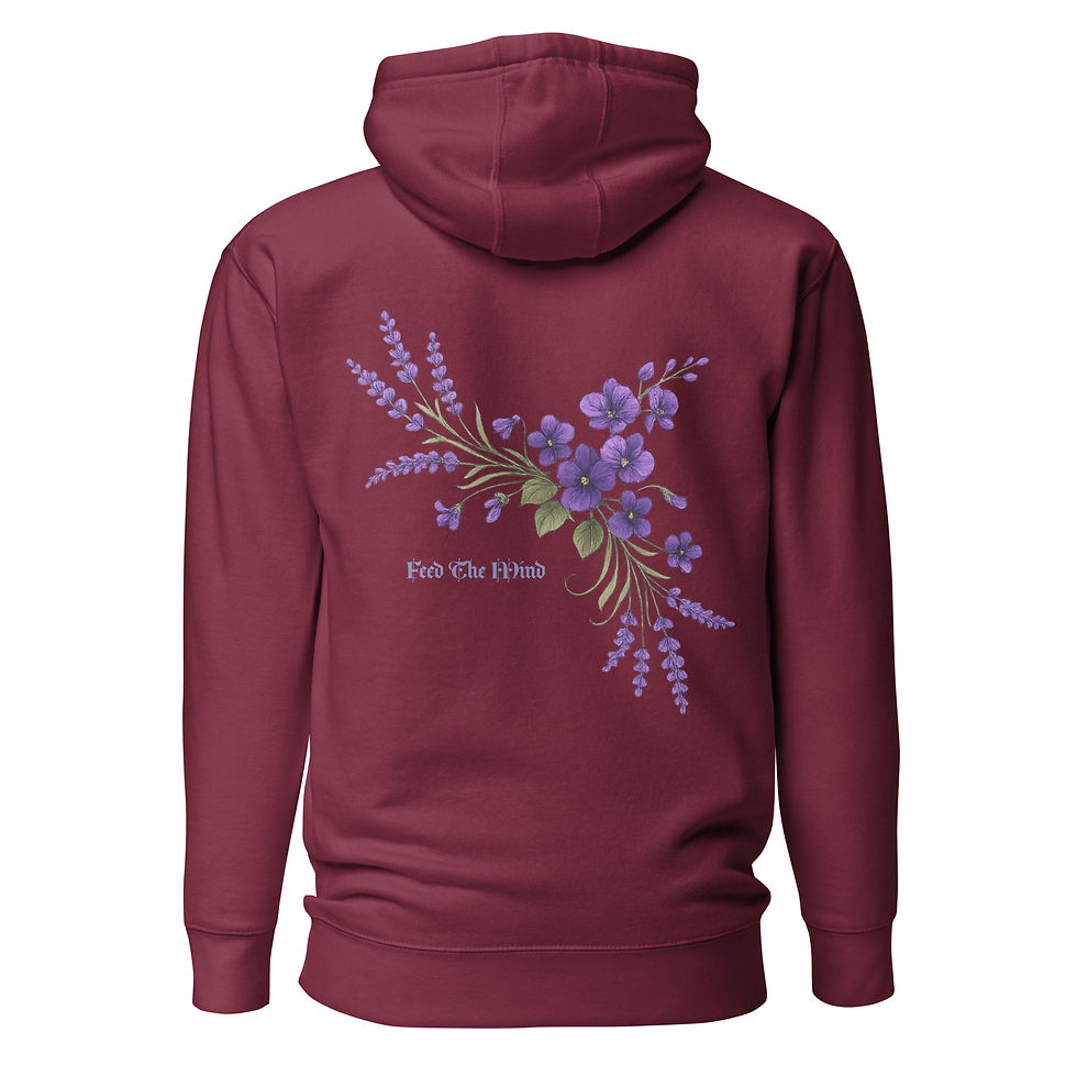 Thumbnail: Purple Bloom Mindstate Hoodie