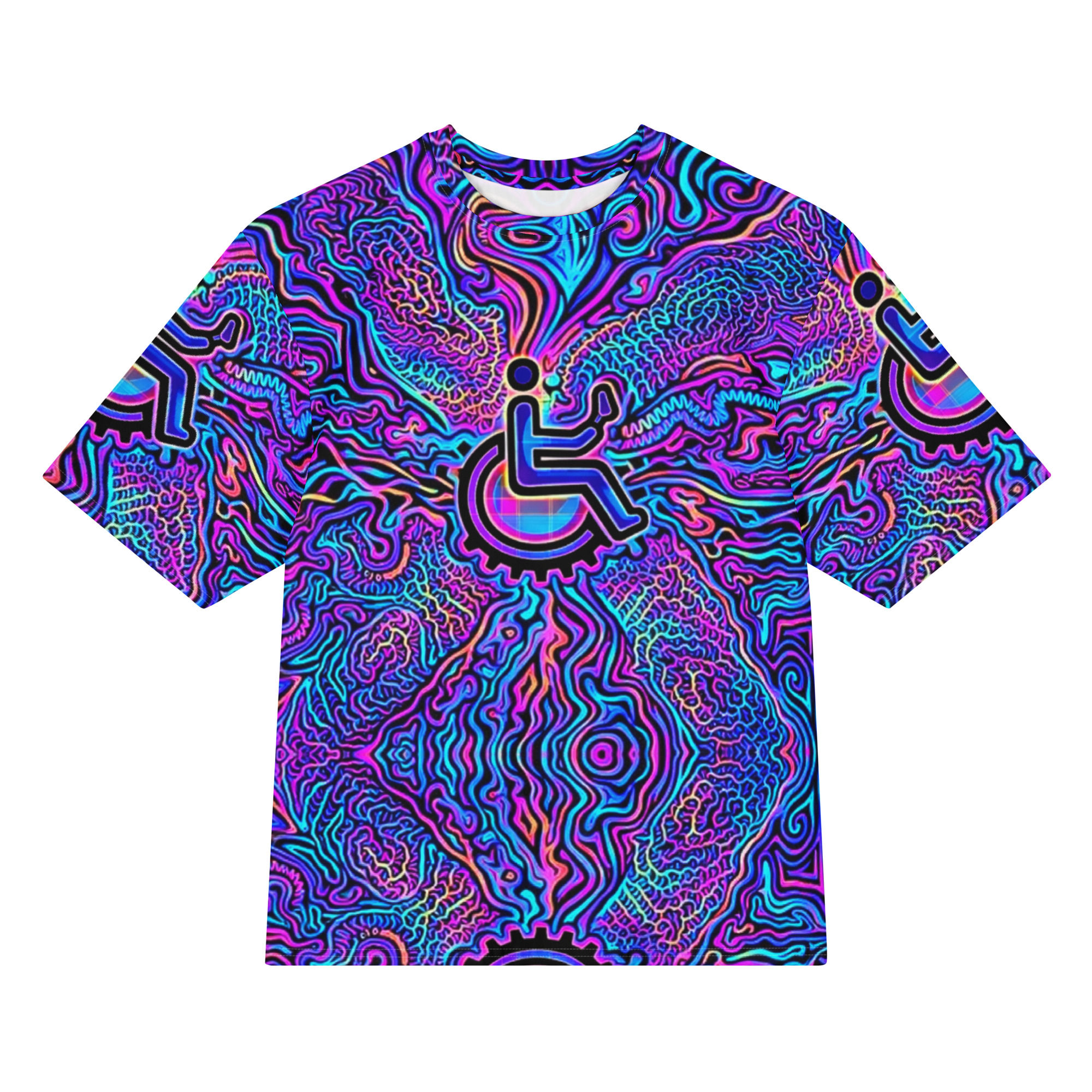 Neon Neural Tee