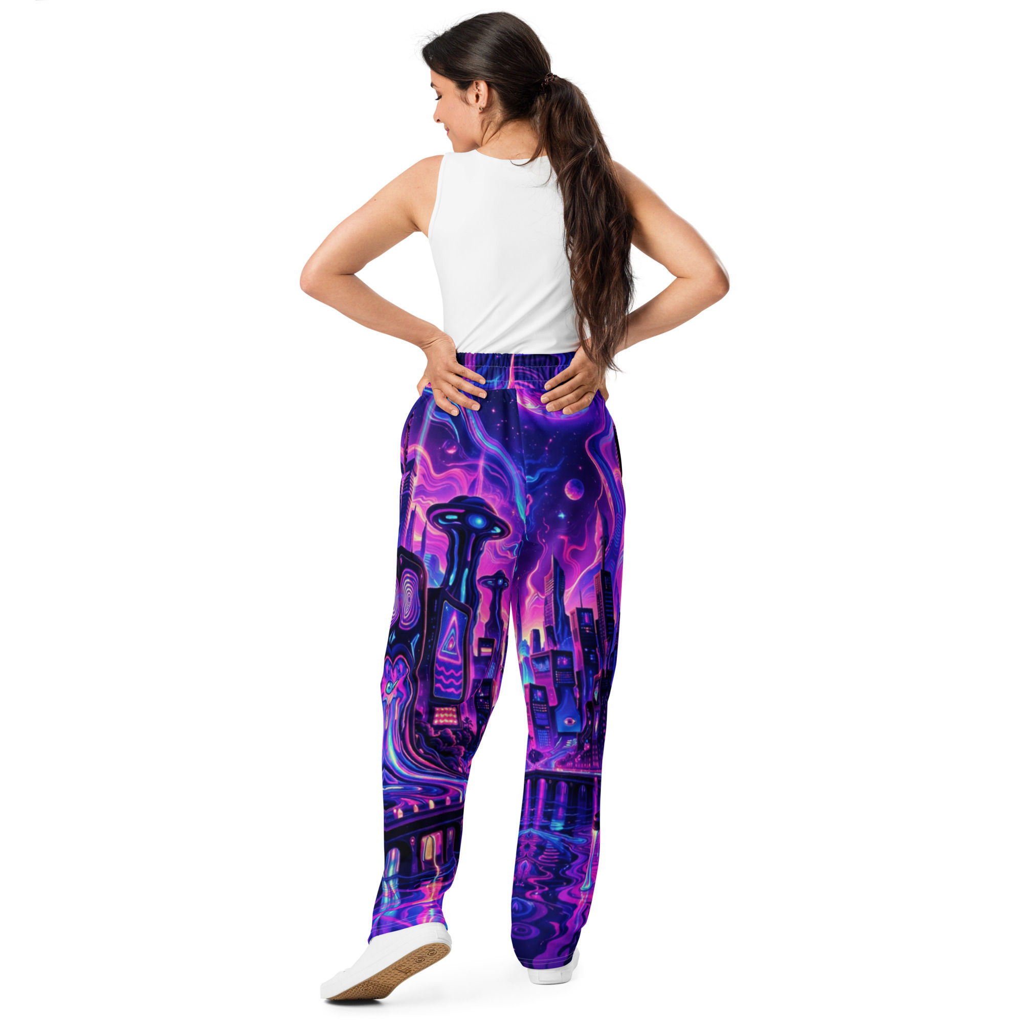 Neon Dreamscape Joggers