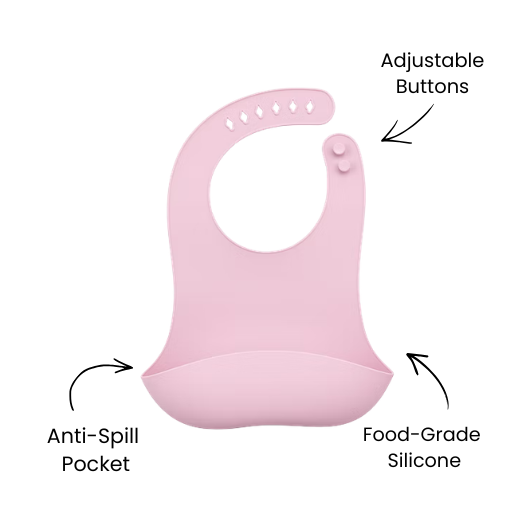 Thumbnail: Silicone Baby Bib