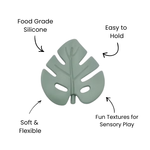 Thumbnail: Silicone Leaf Teether