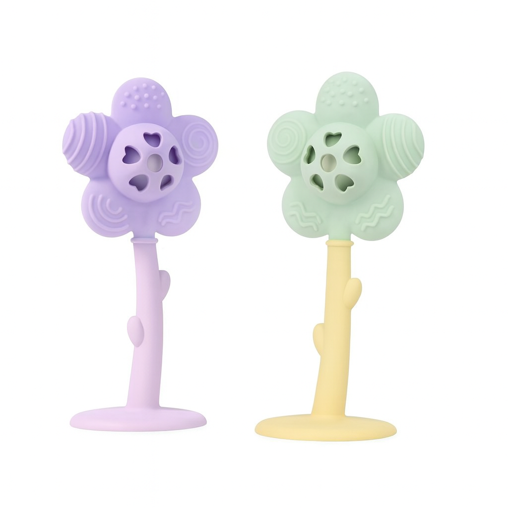 Flower Teether Rattle