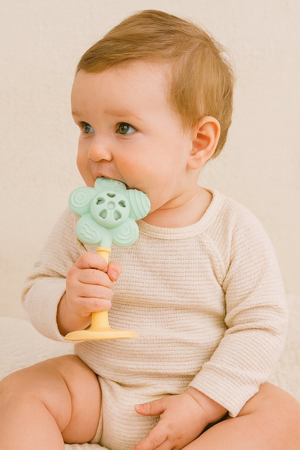 Thumbnail: Flower Teether Rattle