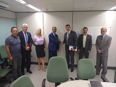 GRUPO INER É RECEBIDO NO MINISTÉRIO DA AGRICULTURA EM BRASÍLIA