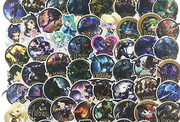 100 League of Legends Stickers