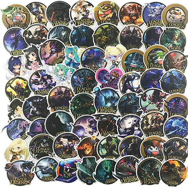 100 League of  Legends Stickers