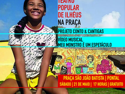 TEATRO POPULAR DE ILHÉUS RETORNA COM PROGRAMAÇÃO INFANTOJUVENIL EM PRAÇA DO PONTAL