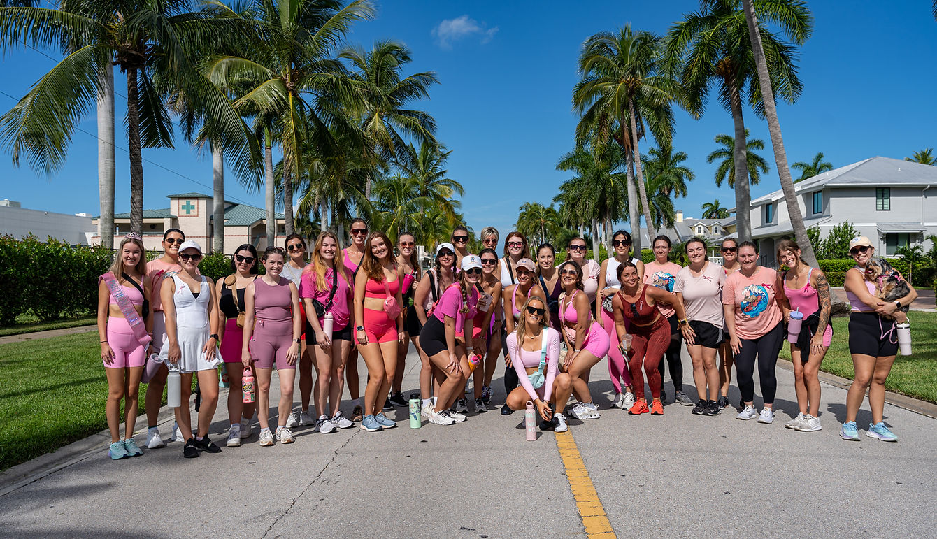 Naples girls walk club group