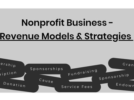 Different Revenue Models of a Nonprofit Companies in 2025