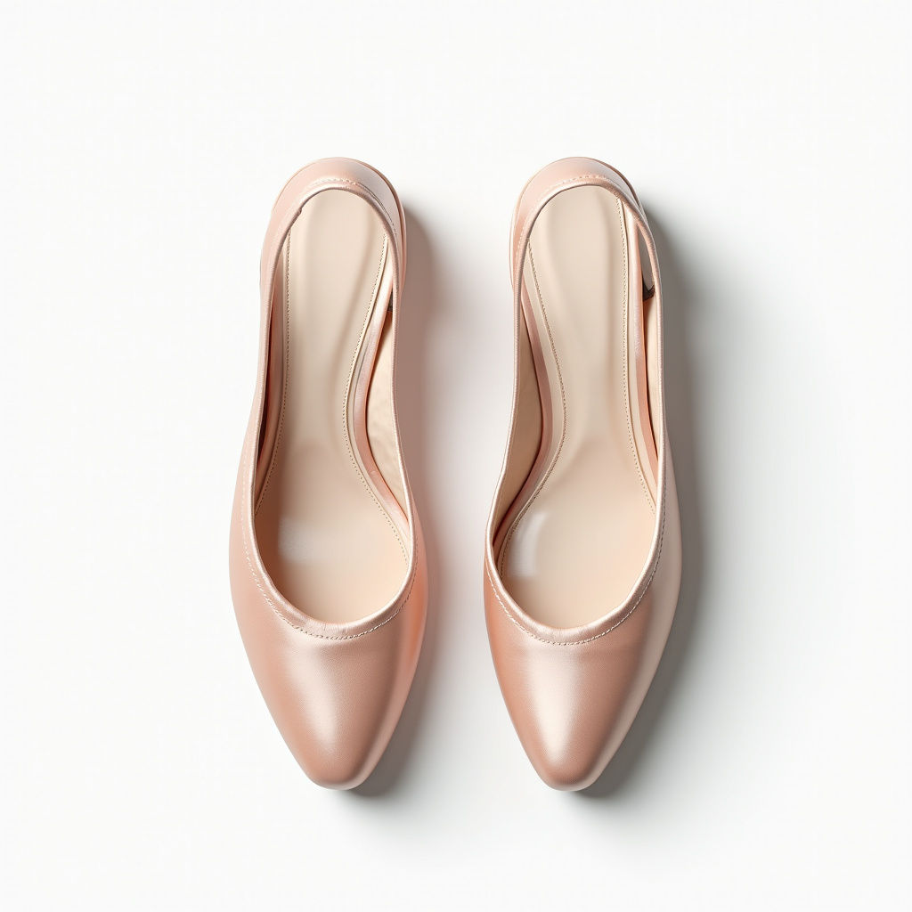 Satin Spin Flats