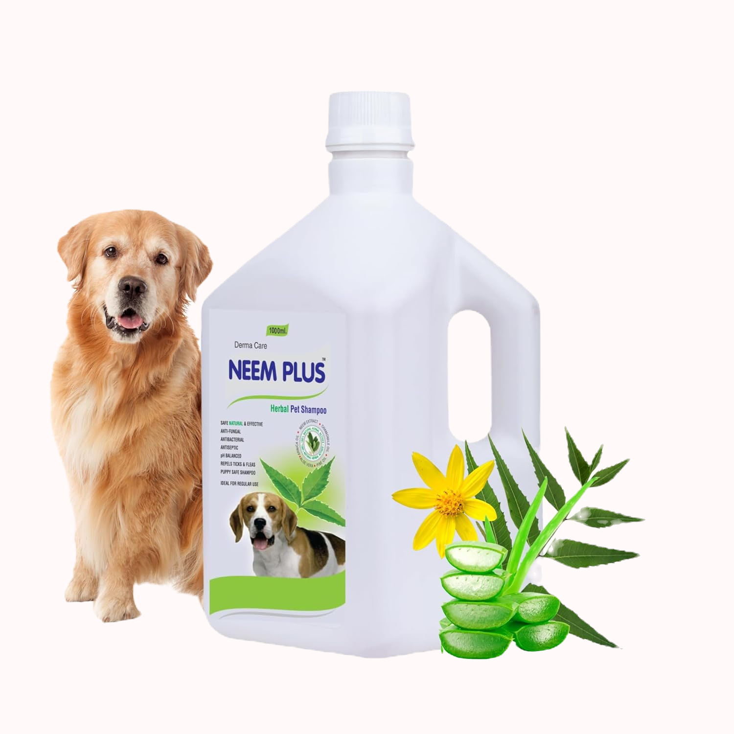 PIL Neem Plus Herbal Pet Shampoo