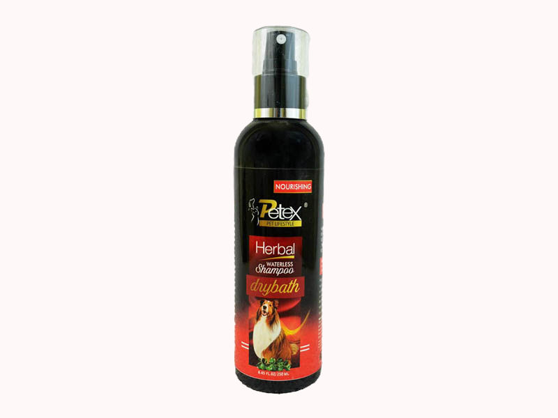 Petex Herbal Dry Bath Shampoo – 250ml